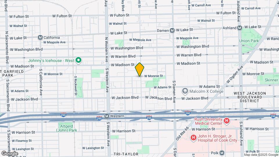 2201 W Monroe St Map and Location Details