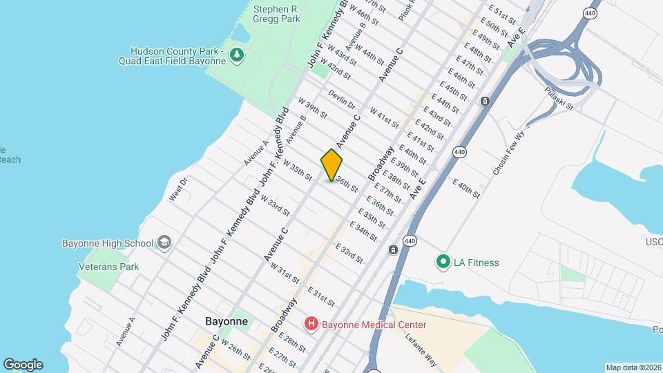 39 W 35th St Map and Location Details