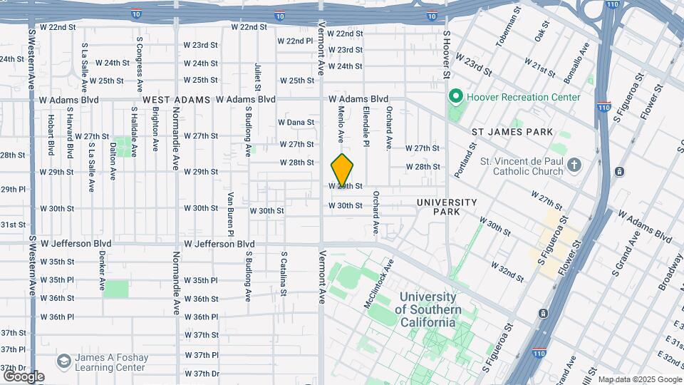 1346 W 29th St Map and Location Details