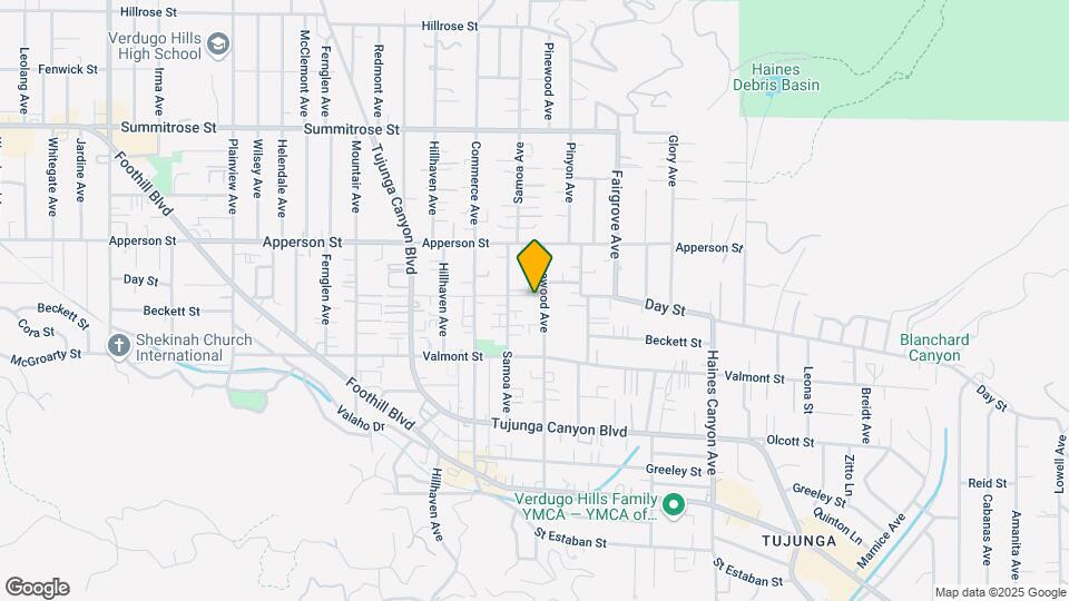 Pinewood Heights Mapa y Detalles de la Ubicación