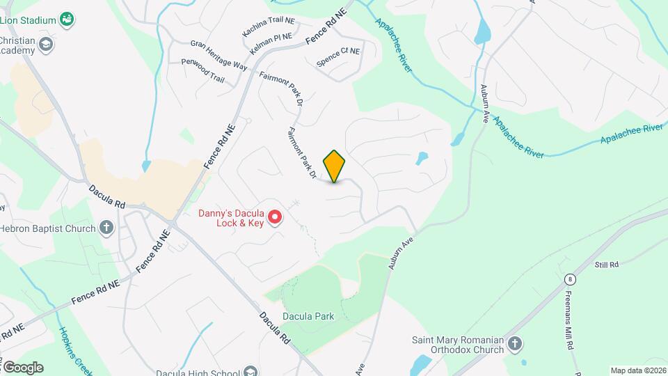 752 Fairmont Park Dr Mapa y Detalles de la Ubicación