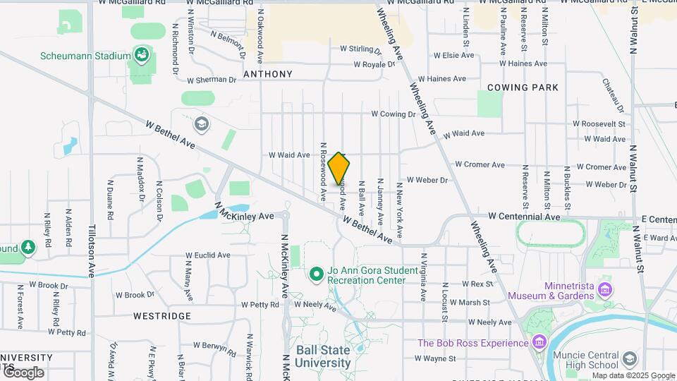 1801 N Glenwood Ave Map and Location Details