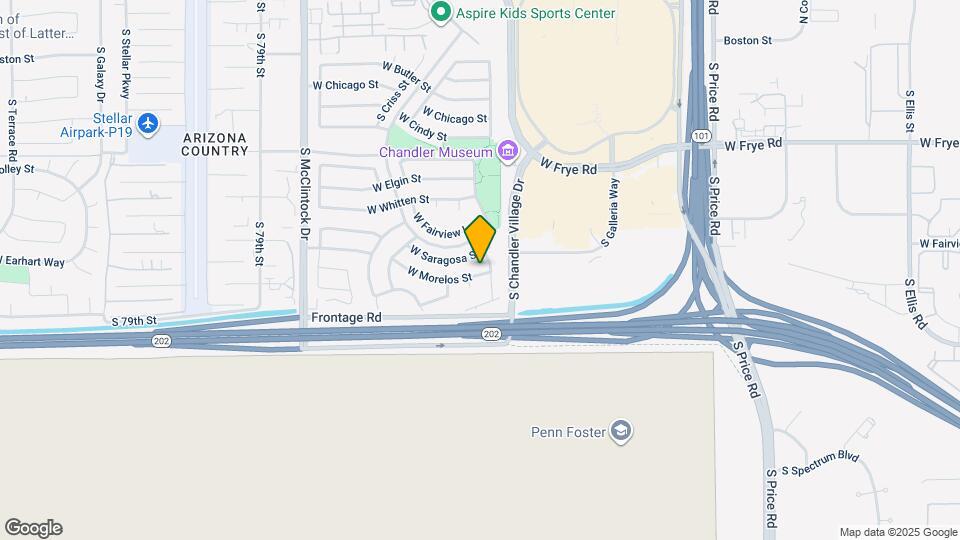 3608 W Morelos St Map and Location Details