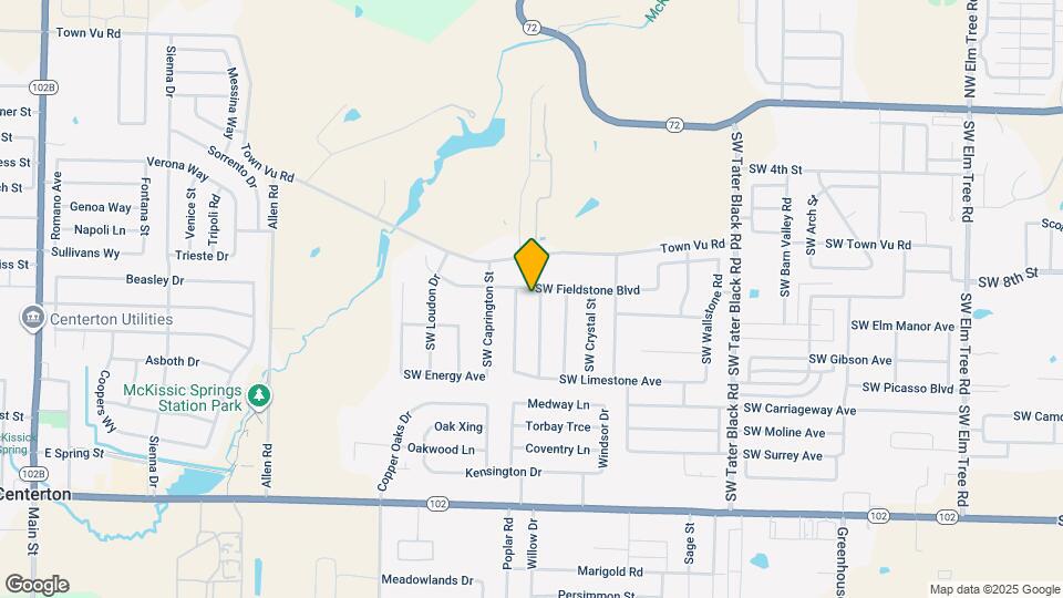 702 SW Castlewood St Map and Location Details