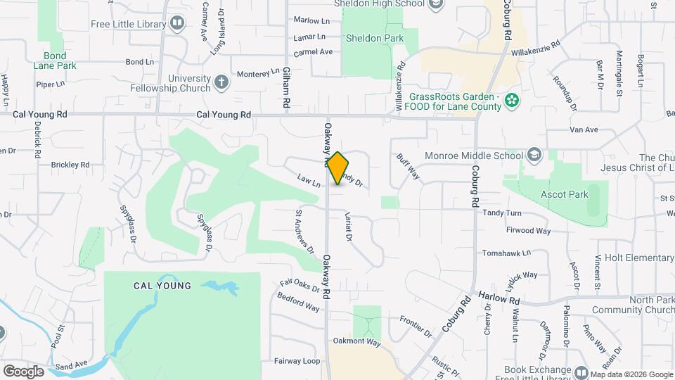 2275 Hideaway Ct Map and Location Details