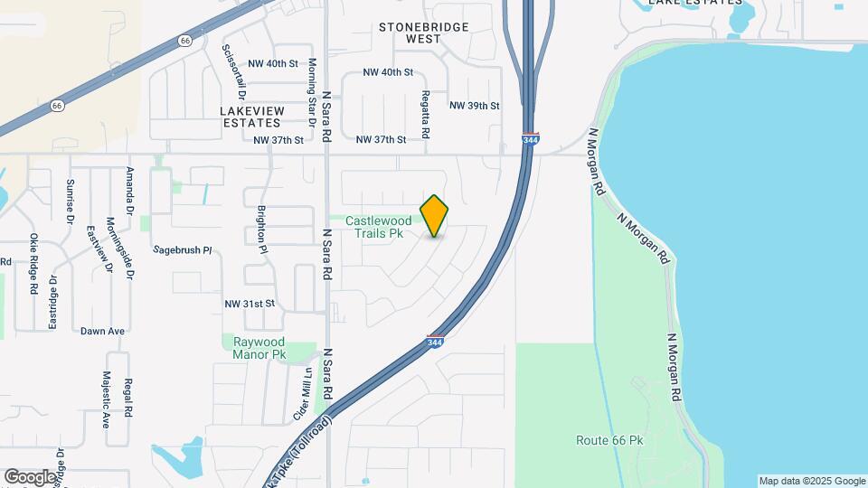 3405 Piney River Rd Map and Location Details