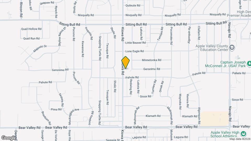 12525 Kiowa Rd Map and Location Details