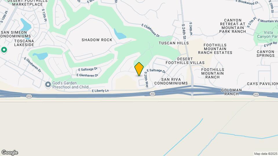 2014 E Glenhaven Dr Map and Location Details