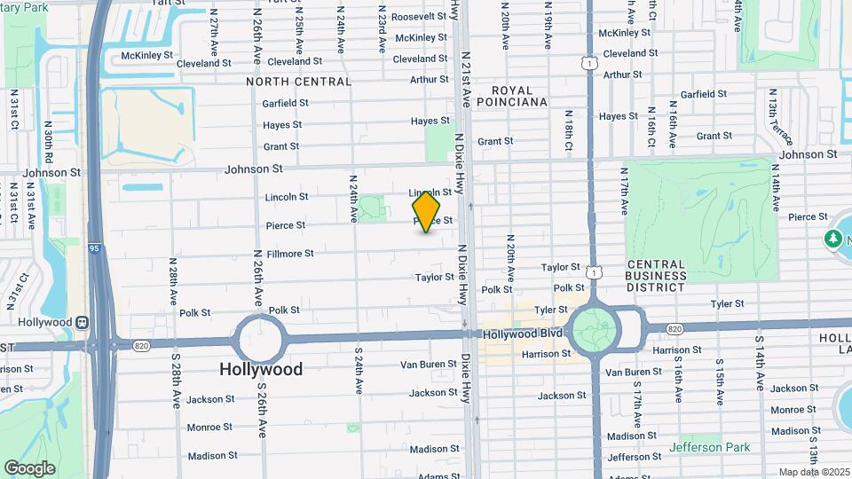 Hollywood Little Ranches Map and Location Details