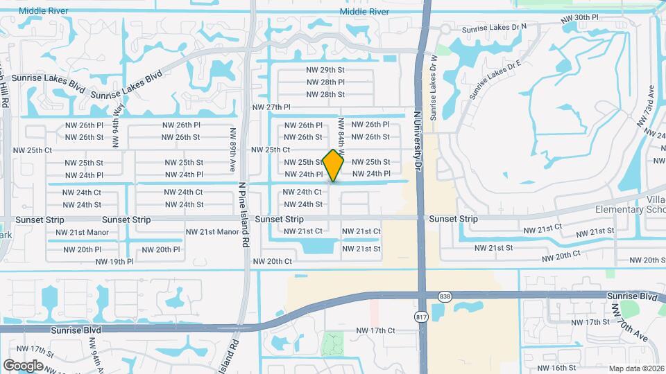 2450 NW 85th Ave Map and Location Details