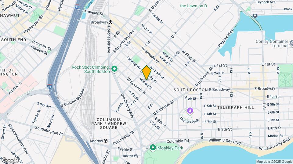 168 W Sixth St Map and Location Details