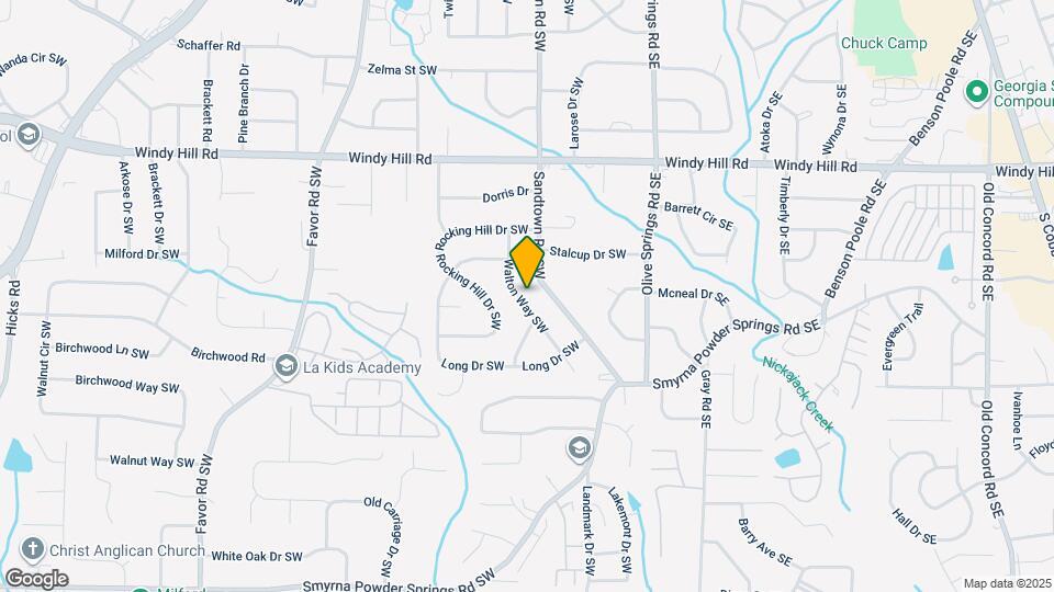 2585 Walton Way SW Map and Location Details