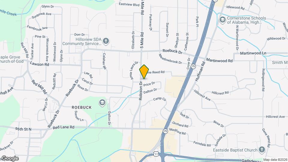 529 Robison Dr Map and Location Details