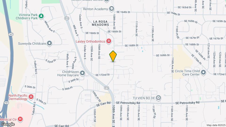 17019 108th Ave SE Map and Location Details