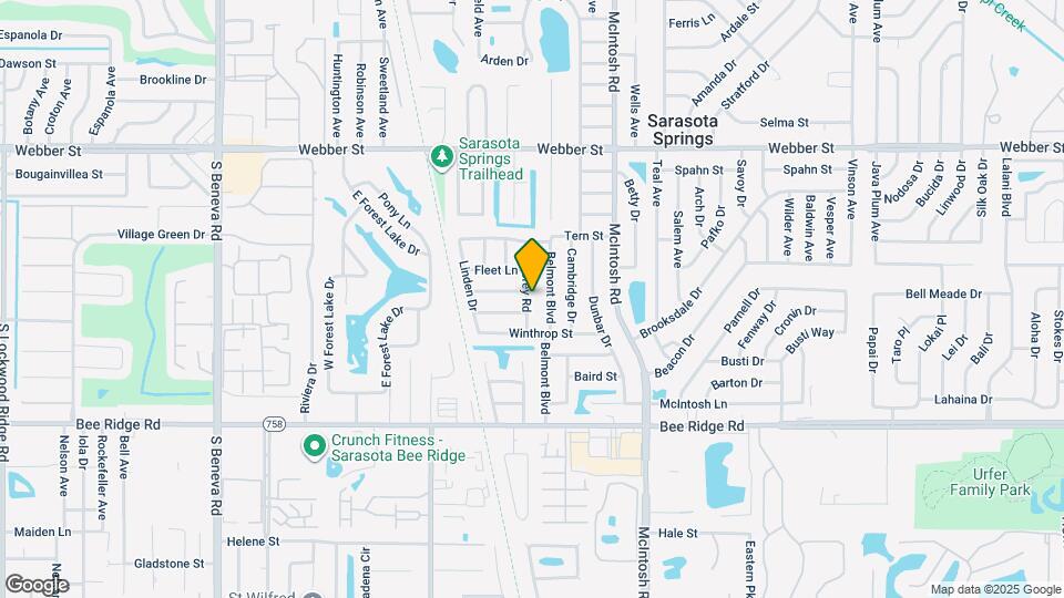 3409 Corey Rd Map and Location Details
