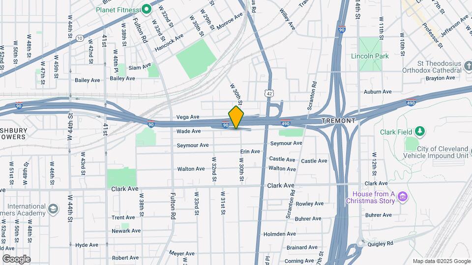 3007 Wade Ave Map and Location Details