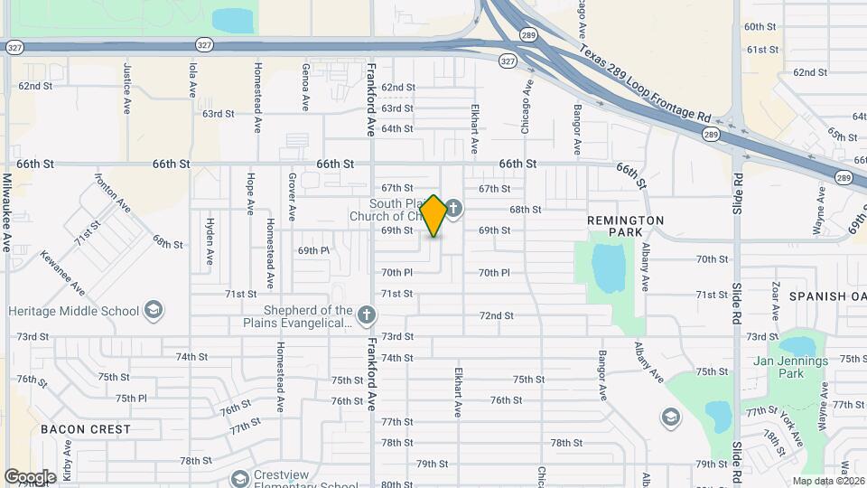 6906 Elmwood Ave Map and Location Details