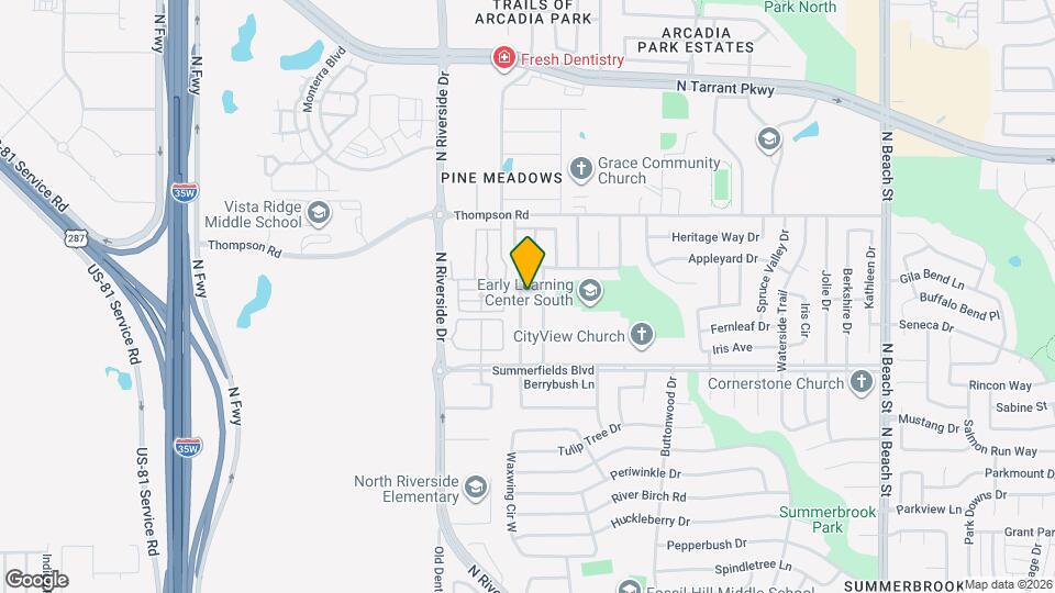 8060 Cannonwood Dr Mapa y Detalles de la Ubicación