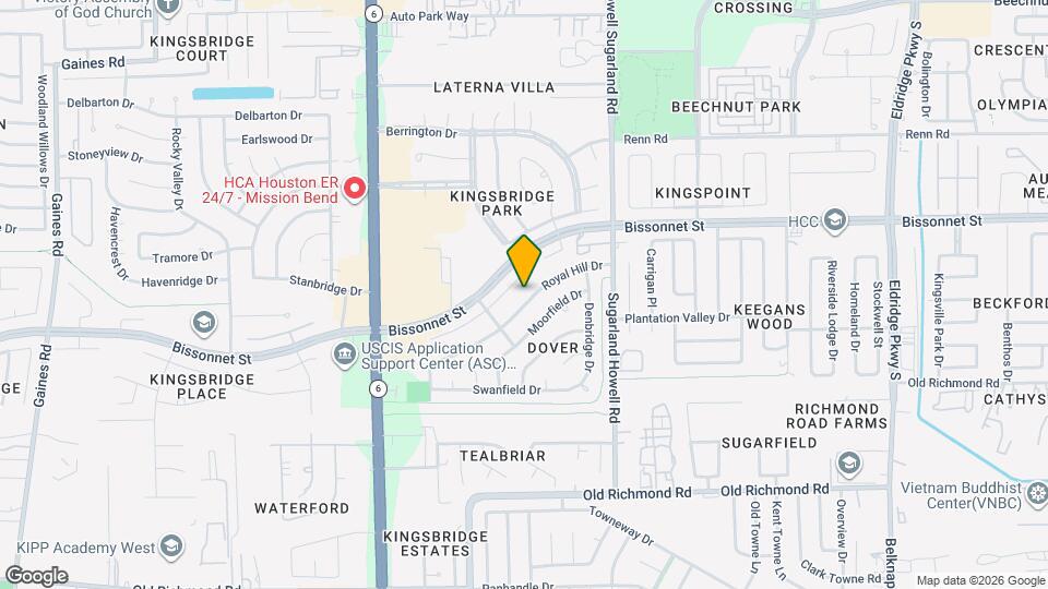 14310 Royal Hill Dr Map and Location Details