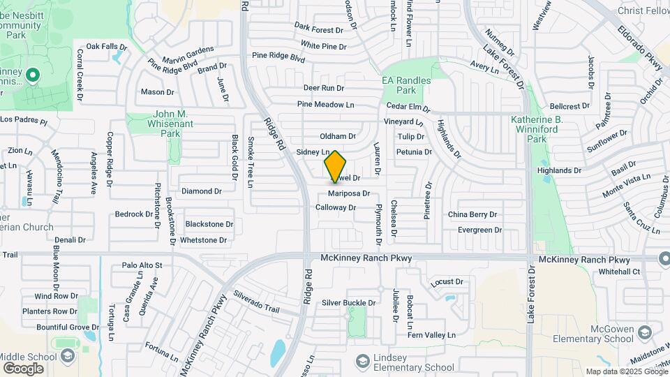 5904 Mariposa Dr Map and Location Details