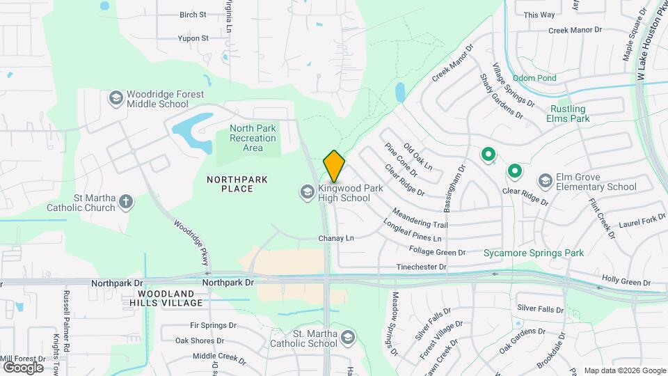 2203 Longleaf Pines Ln Map and Location Details