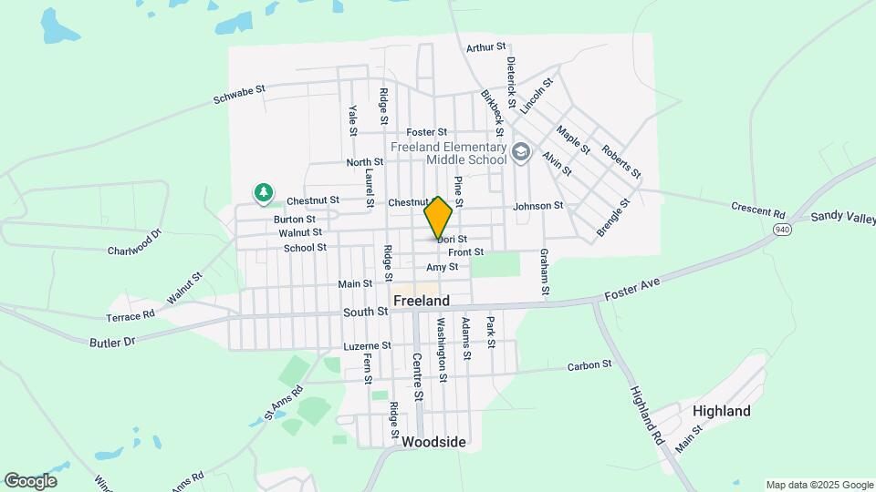 701 Front St Map and Location Details