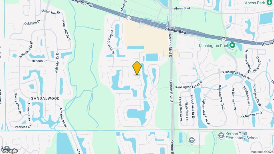 12243 Woodbend Ct Map and Location Details