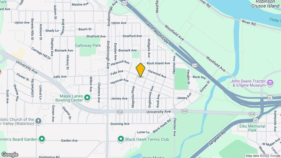 2019 Falls Ave Map and Location Details