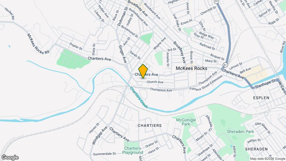 1238 Church Ave Map and Location Details