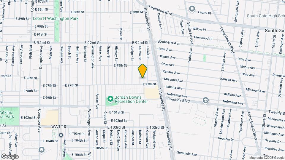 9620 Kalmia St Map and Location Details