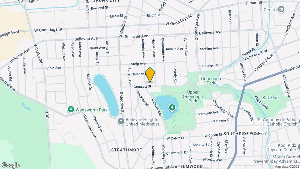 418 Crossett St Map and Location Details