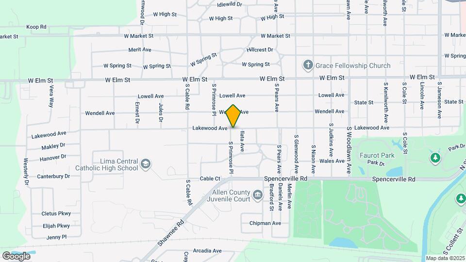 2381 Lakewood Ave Map and Location Details