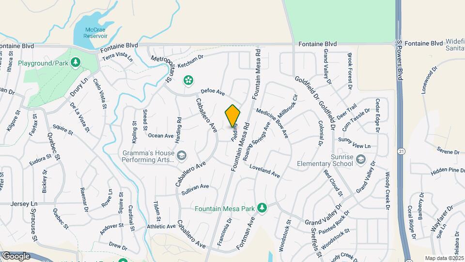 6910 Fielding Cir Map and Location Details