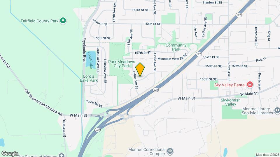 16941 Allison St SE Map and Location Details