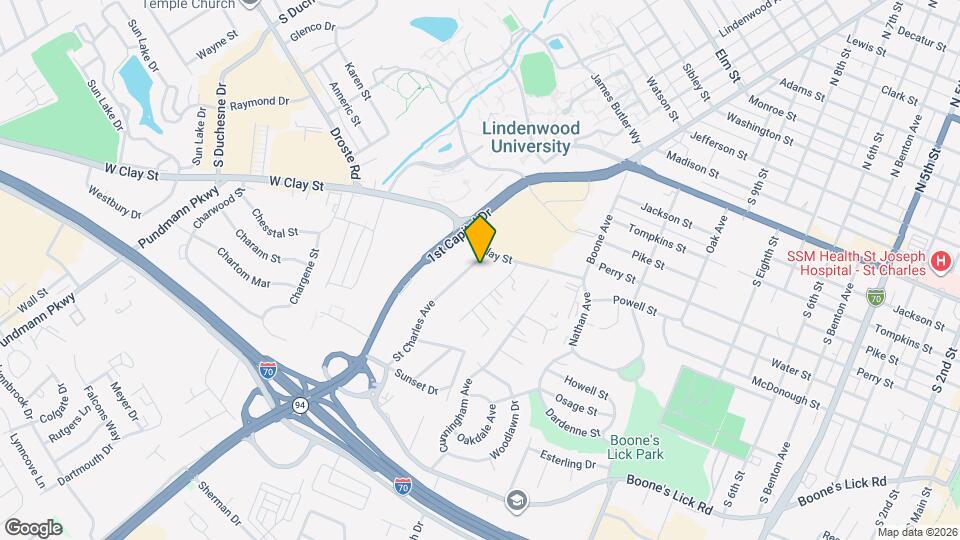 820 St Charles Ave Map and Location Details