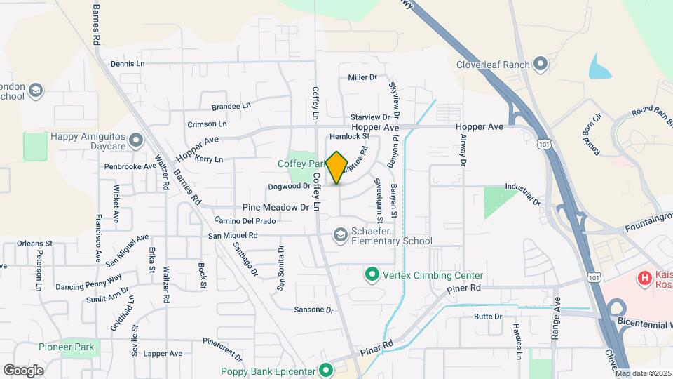 1404 Dogwood Dr Map and Location Details