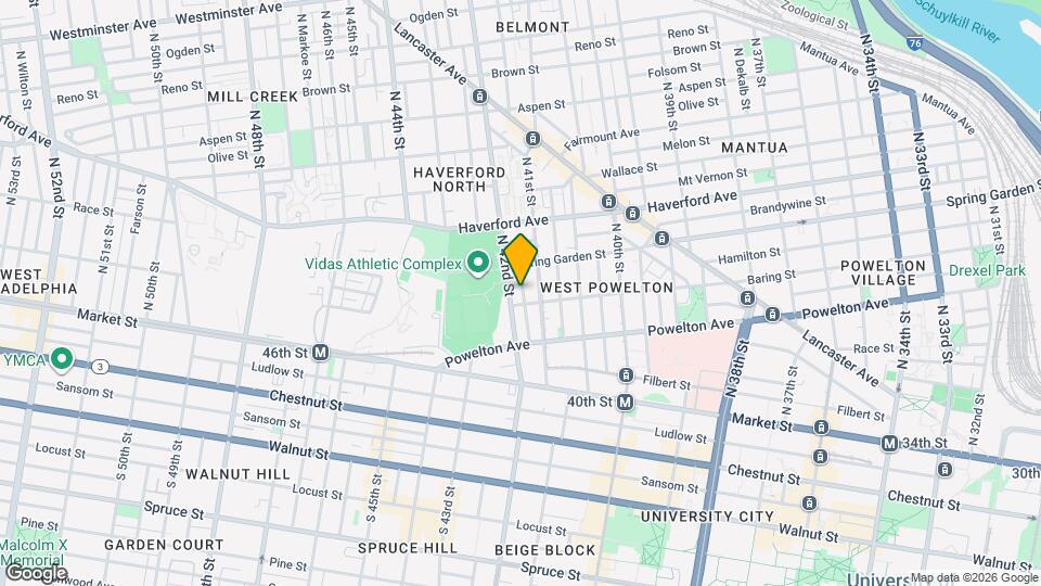 412 N Holly St Map and Location Details