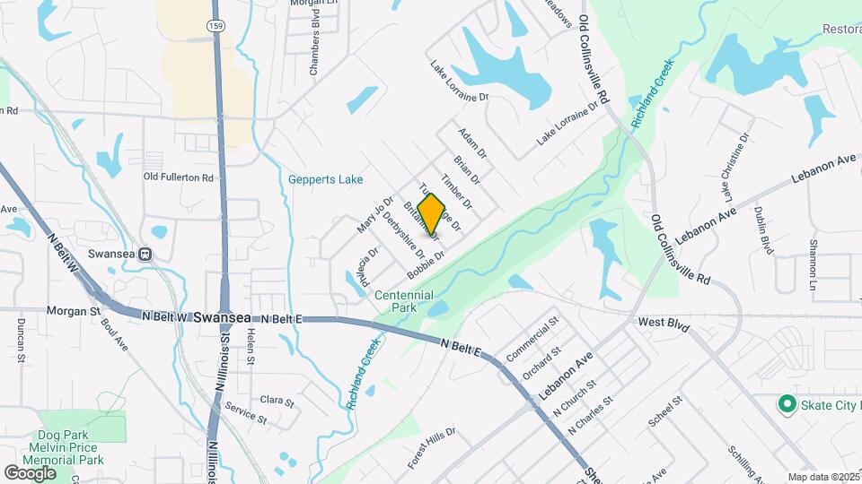 109 Britanna Dr Map and Location Details