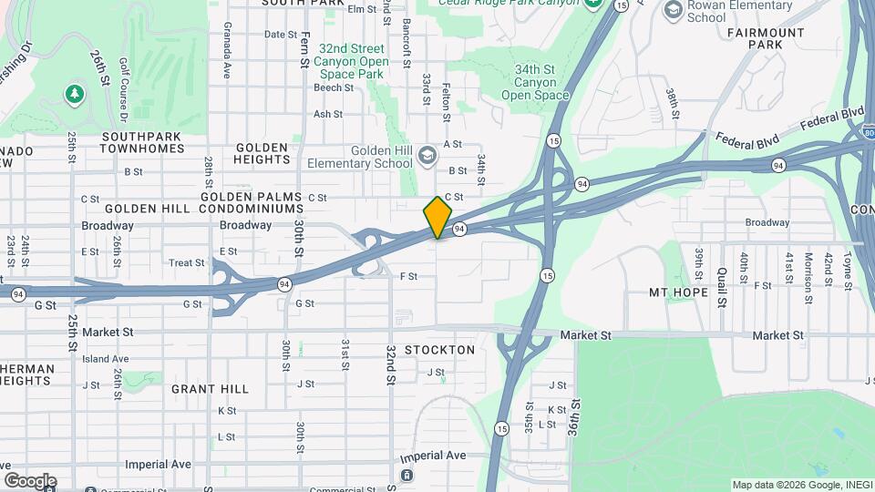 851 33rd St Map and Location Details