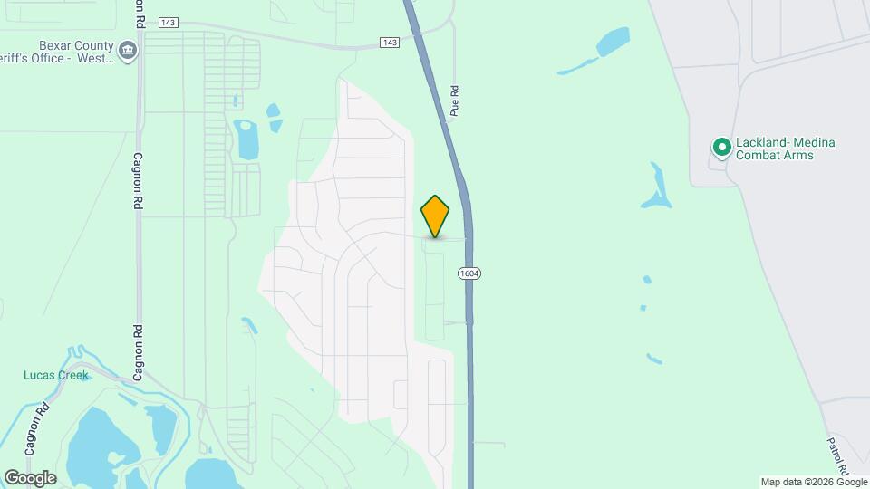 10215 Tulipwood Run, Unit A - Ground Floor Bedroom Map and Location Details