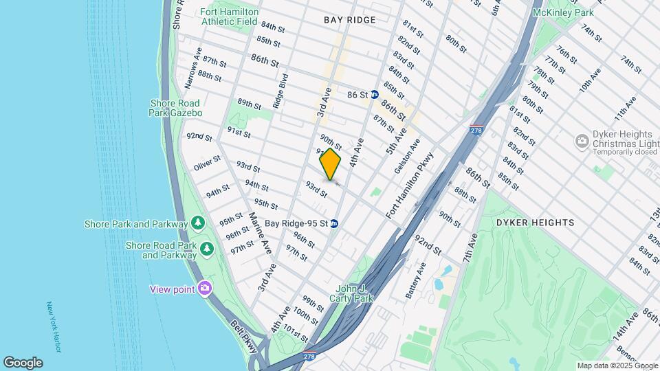 364 92nd St Map and Location Details