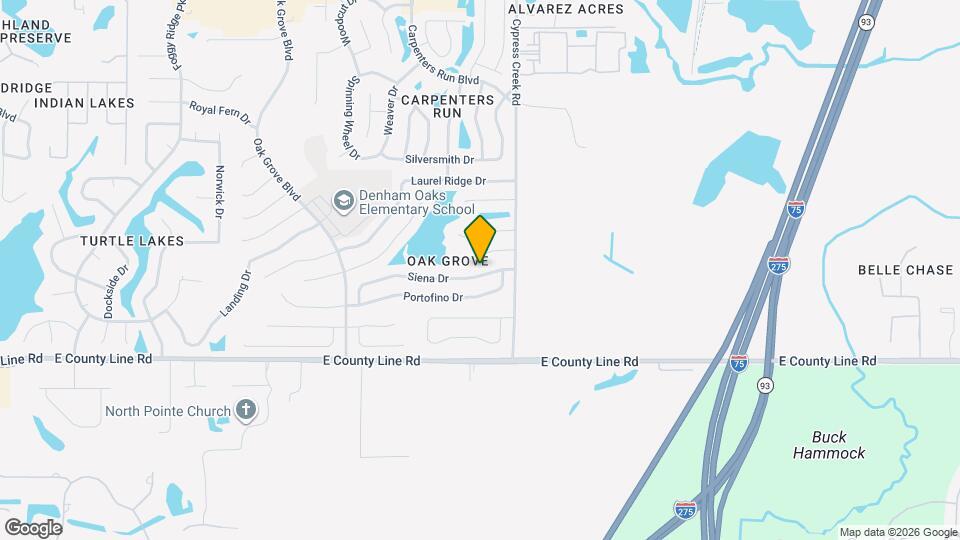 24905 Siena Dr Map and Location Details