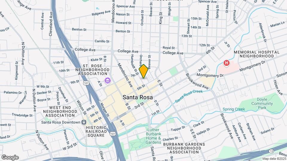 418 Humboldt St Mapa y Detalles de la Ubicación