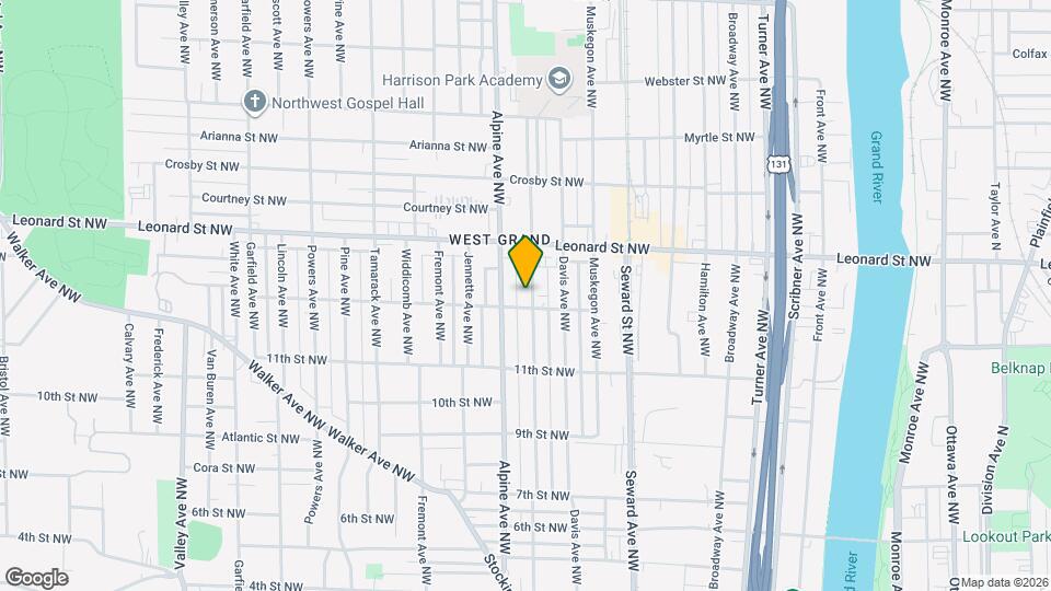 1111 Mc Reynolds Ave NW Map and Location Details