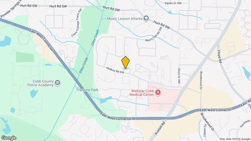 3897 Mulkey Cir SW Map and Location Details