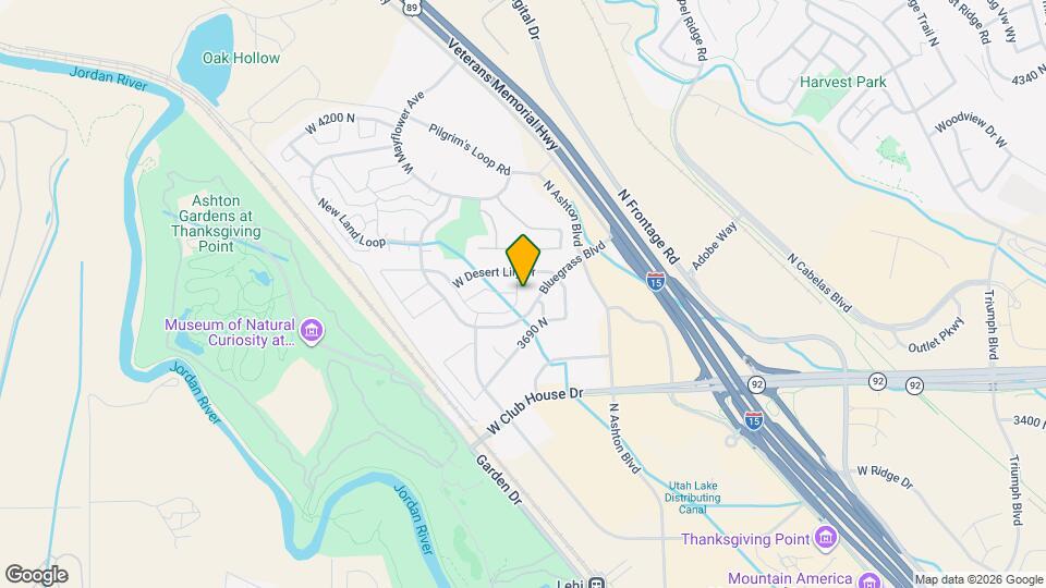 3760 N Prairie Grass Dr Map and Location Details