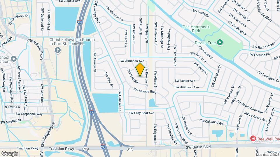 2282 SW Natema Rd Map and Location Details