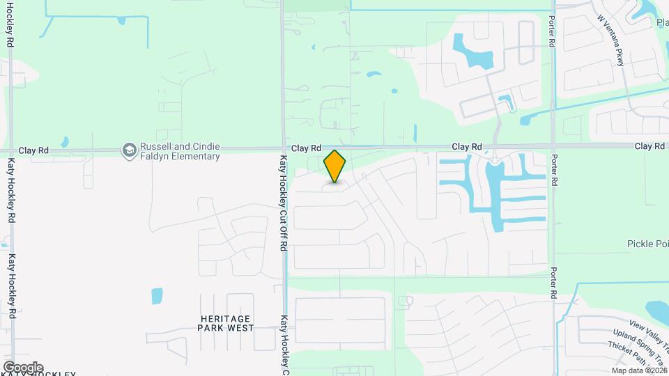 24810 Lorenzo Glaze Trail Mapa y Detalles de la Ubicación