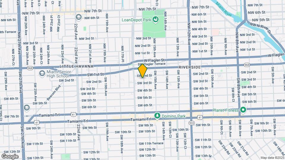 230 SW 16th Ave Map and Location Details