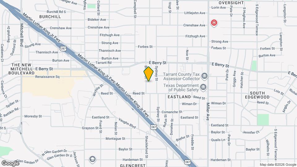 3421-3423 Bright St Map and Location Details